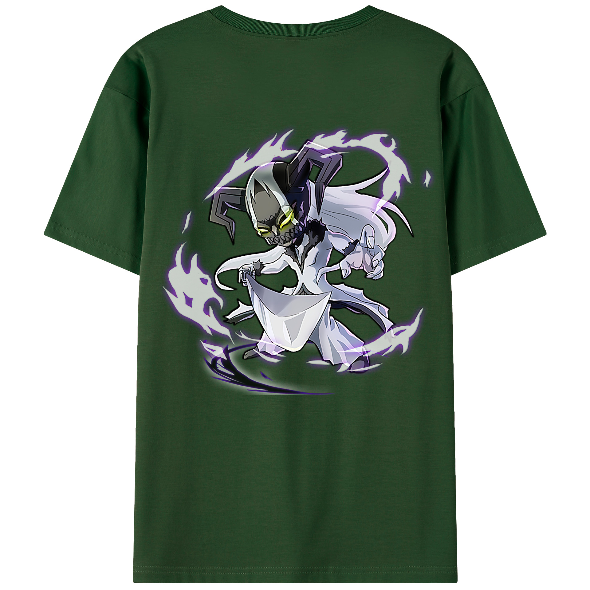 （画像用） ブリーチ 黒崎一護（くろさき いちご）BLEACH Kurosaki Ichigo 綿100％半袖Tシャツ（背面プリント）